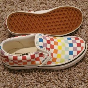 Rainbow vans (girls)
